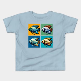 Pop Gourami - Cool Aquarium Fish Kids T-Shirt